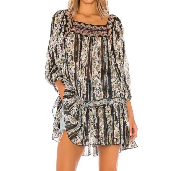Free People Dresses & Skirts - Free People Dance Magic Tunic- Black xs worn 2x